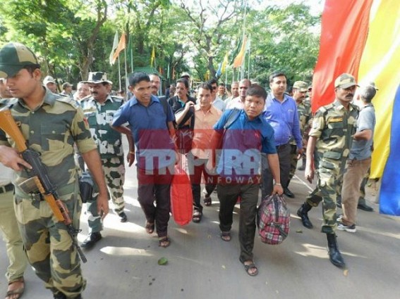 3 Tripura men return state after 13 years of jail at Bangladesh 